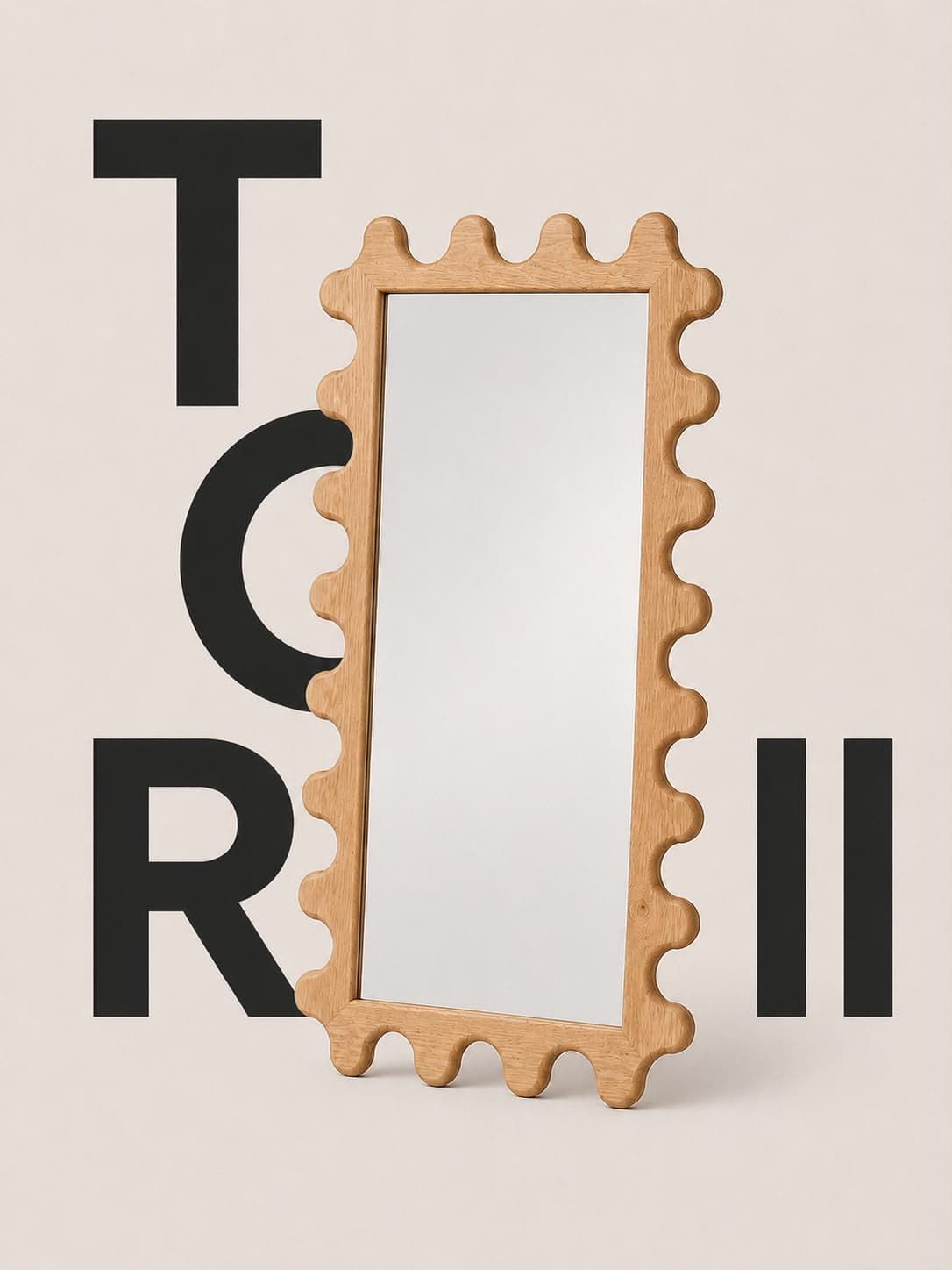 Mirrors framed in solid hardwood